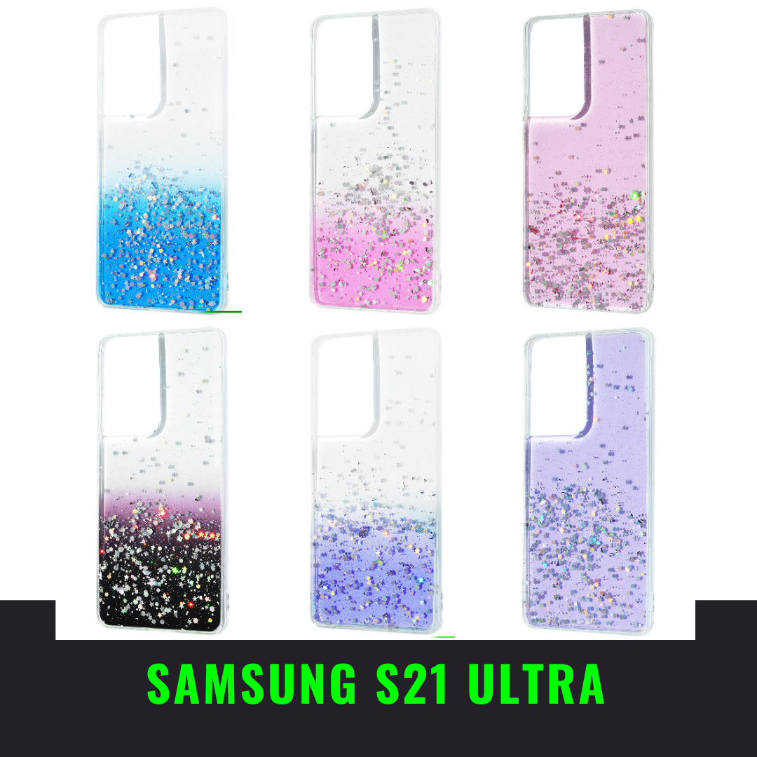 WAVE Confetti Case (TPU) Samsung Galaxy S21 Ultra
